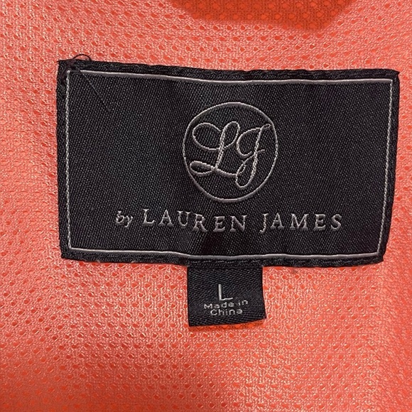 Lauren James Women’s Anorak Water Resistant Hooded Jacket size Large Dry Goods - Picture 6 of 8